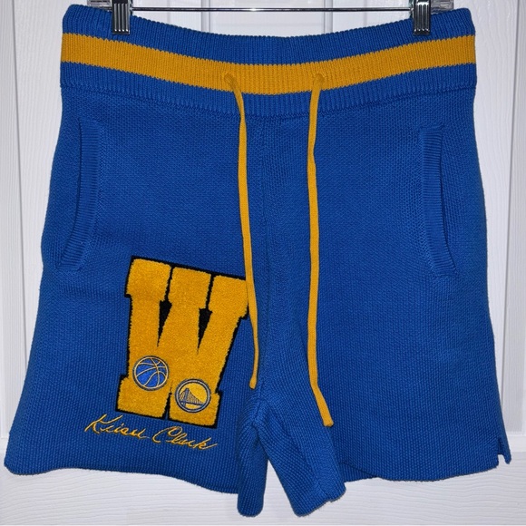 Keiser Clark Golden State Warriors NBA knit shorts - Picture 1 of 2